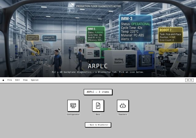 PLCview augmented-reality production floor diagnostics